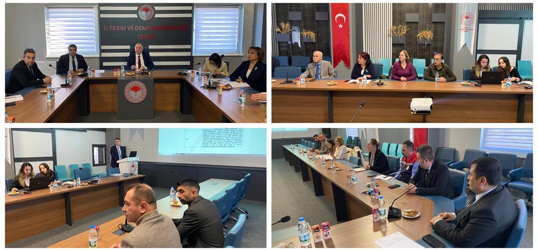 EDİRNE İLİ MAHALLİ SULAK ALAN KOMİSYON TOPLANTISI YAPILDI