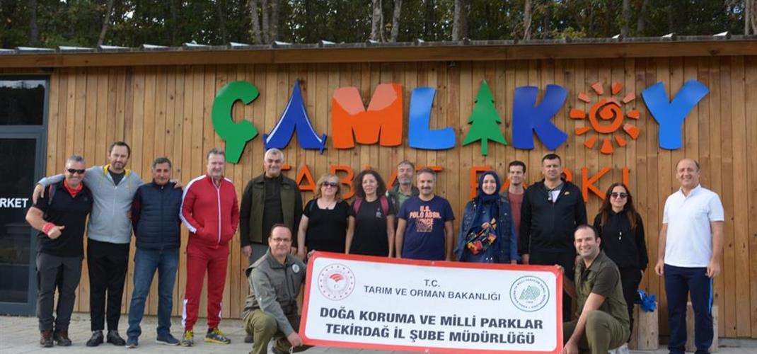 Ergene Kaymakamı Mehmet Emin TAŞÇI’nın iştirakiyle Çamlıkoy Tabiat Parkı’nda Doğa Yürüyüşü Etkinliği Gerçekleştirildi